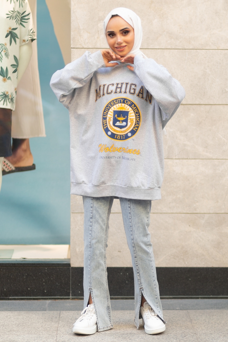 Michigan Gri Sweat
