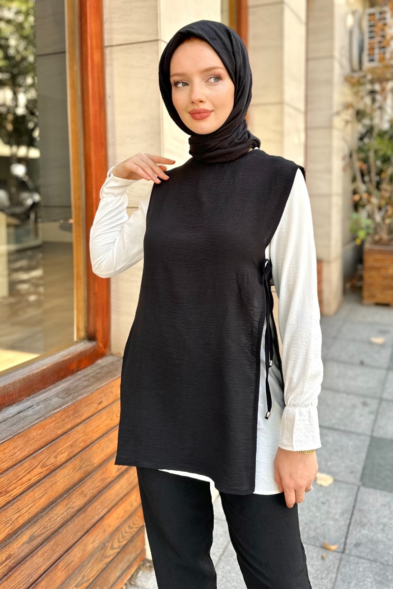 Mihra Siyah Üçlü Takım