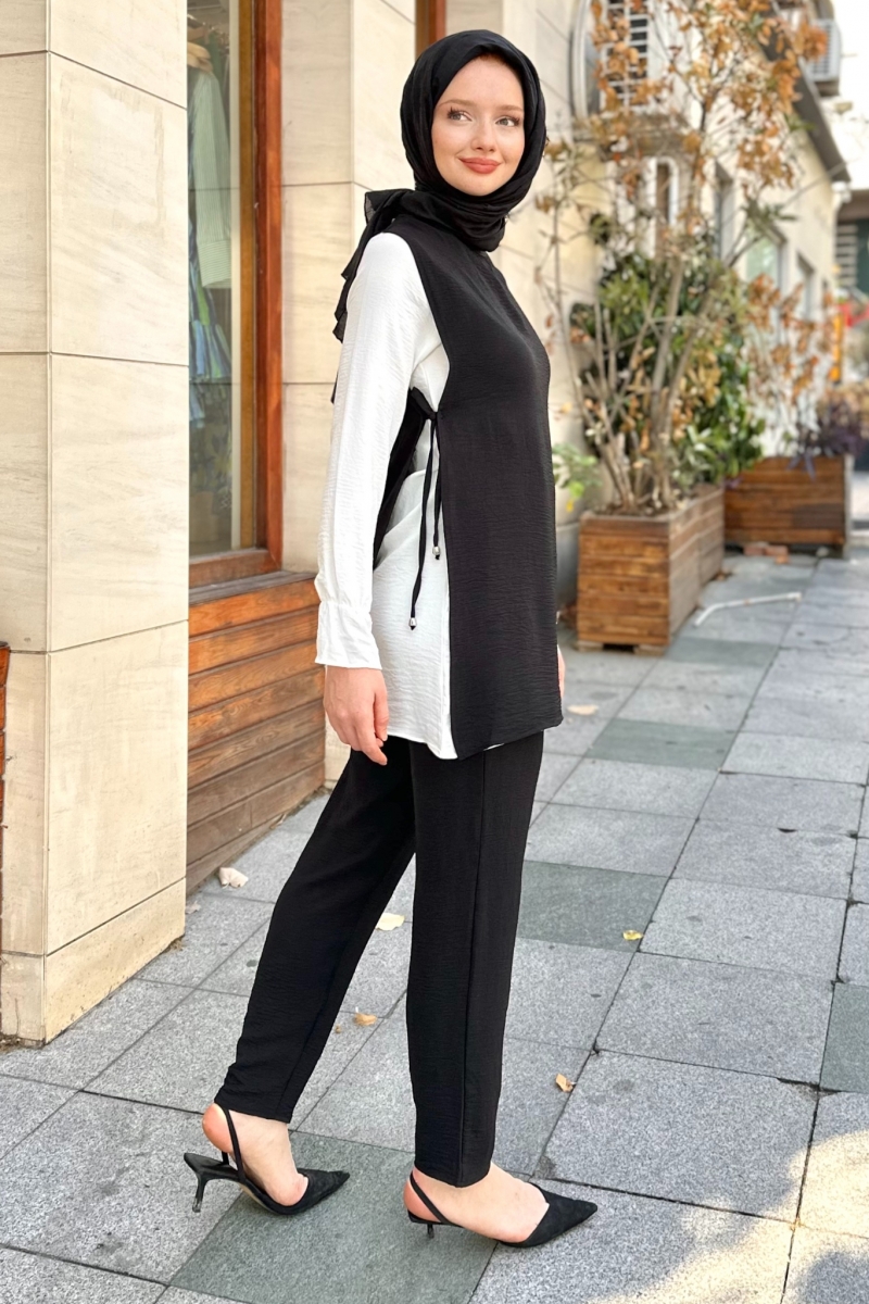 Mihra Siyah Üçlü Takım