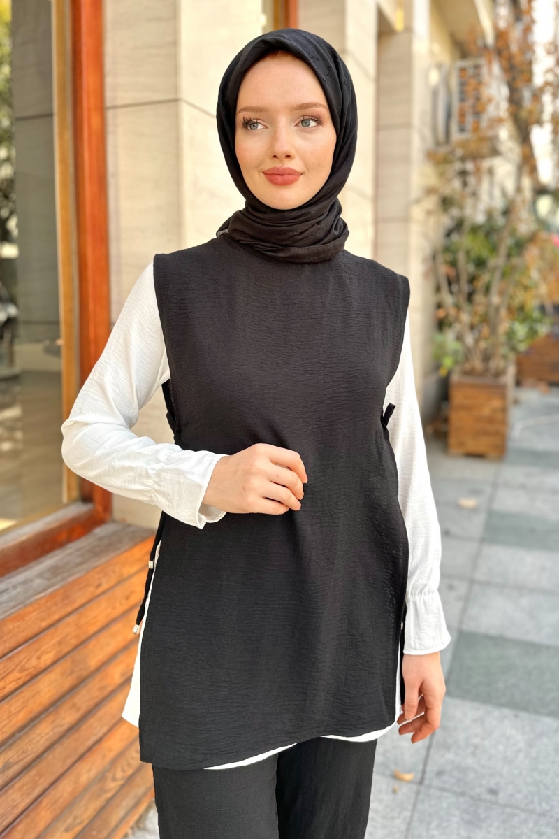 Mihra Siyah Üçlü Takım