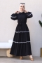 Milen Siyah Elbise