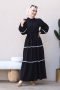 Milen Siyah Elbise