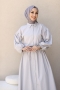 Miles Gri Elbise