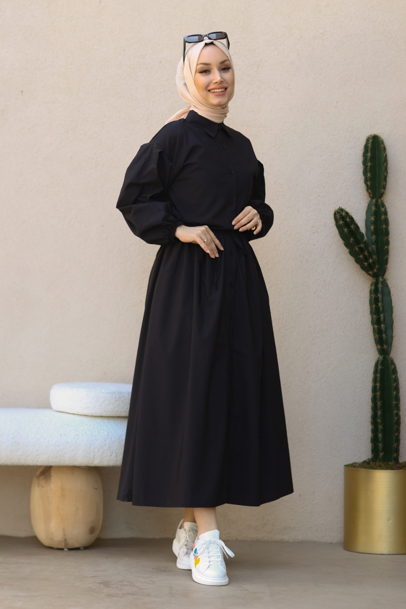Miles Siyah Elbise