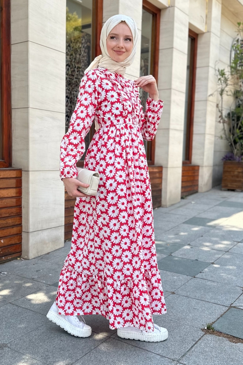 Milos Kırmızı Elbise