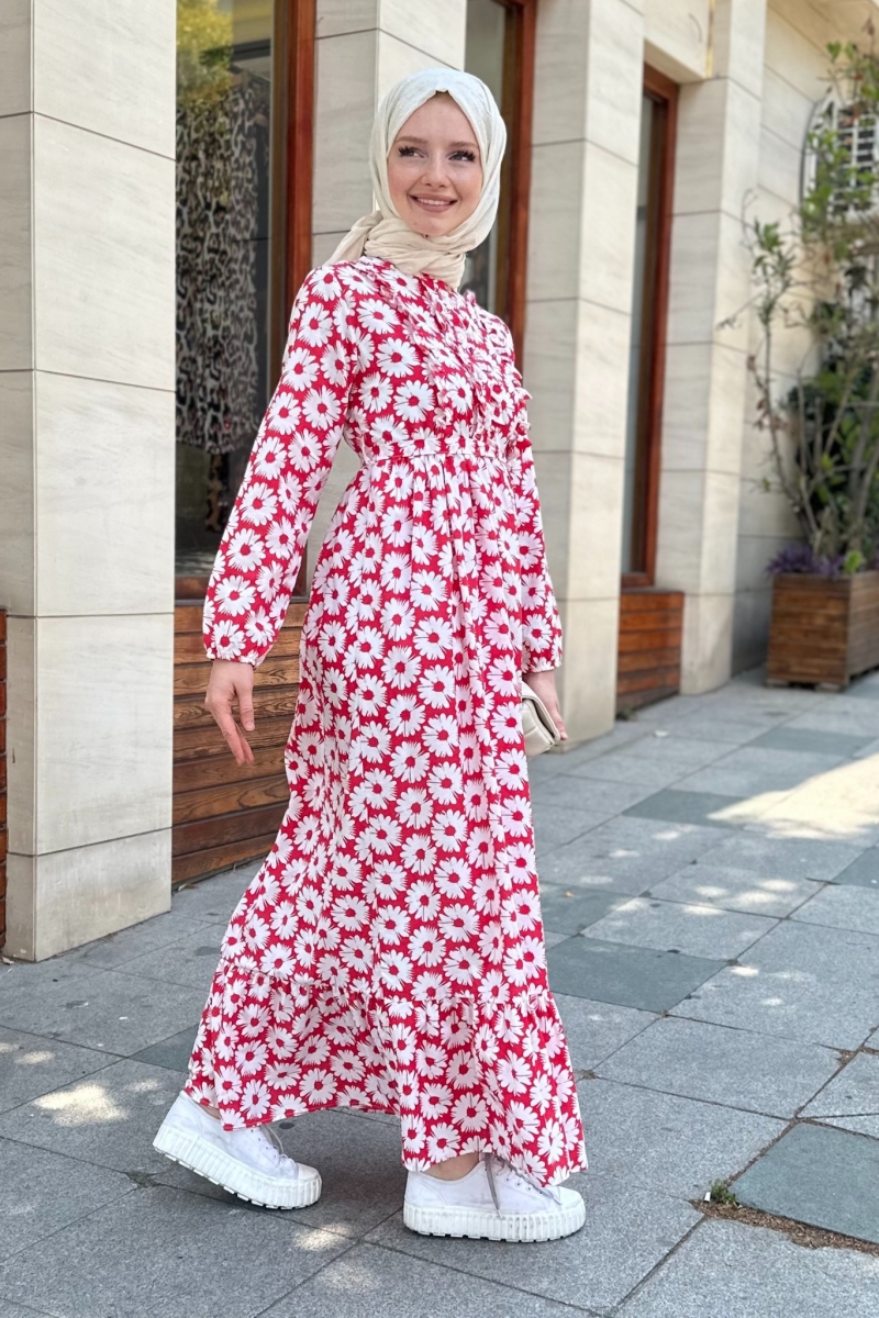 Milos Kırmızı Elbise