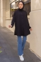 Minia Siyah Tunik