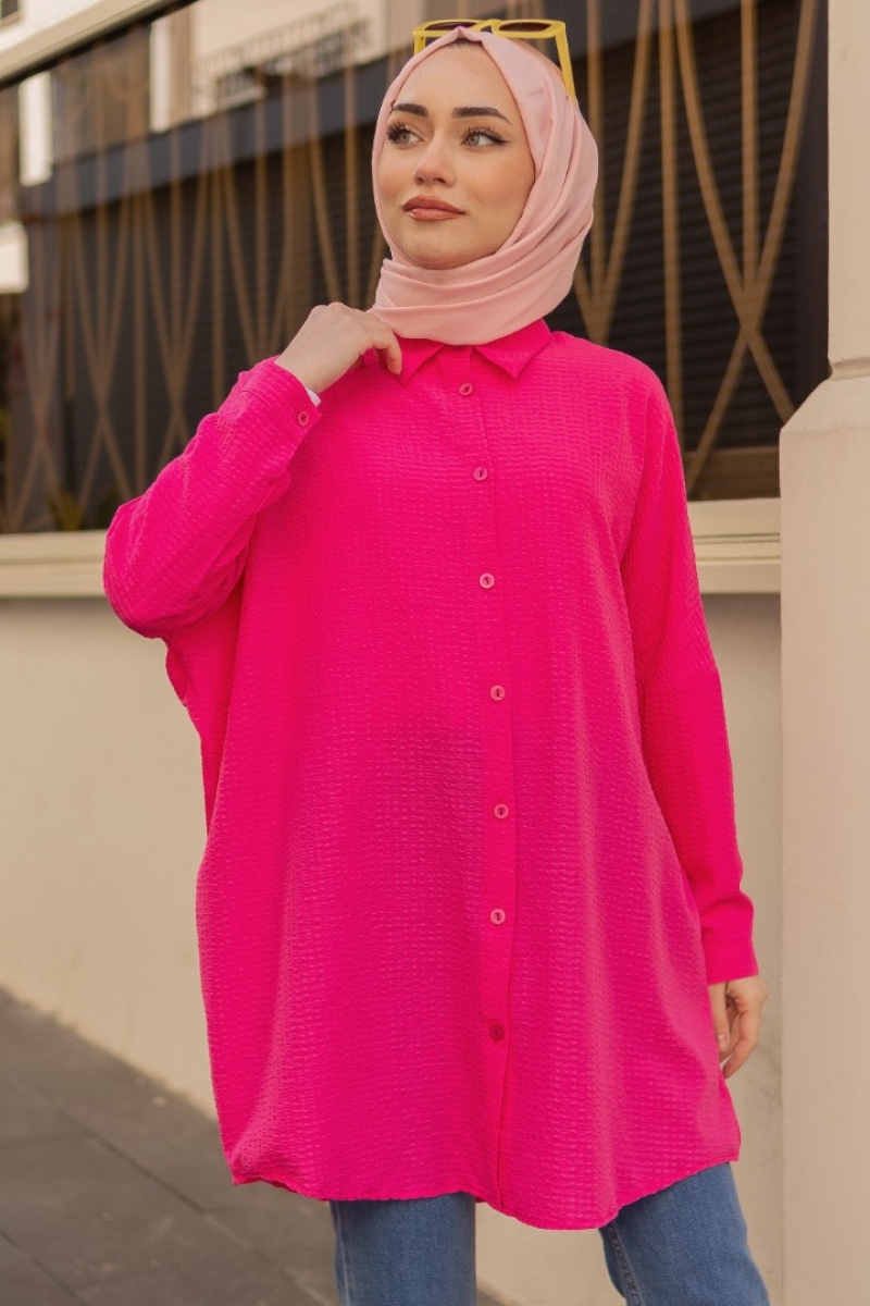 Minia Pembe Tunik