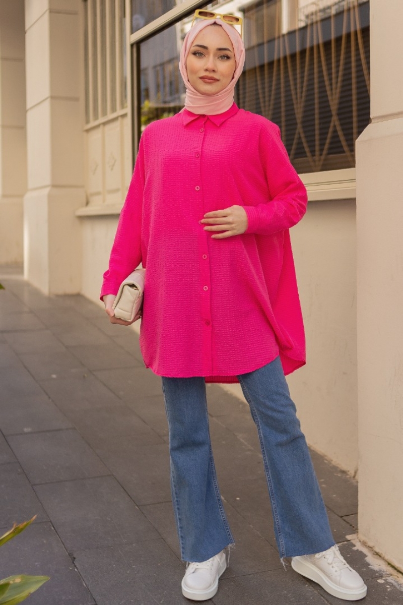 Minia Pembe Tunik