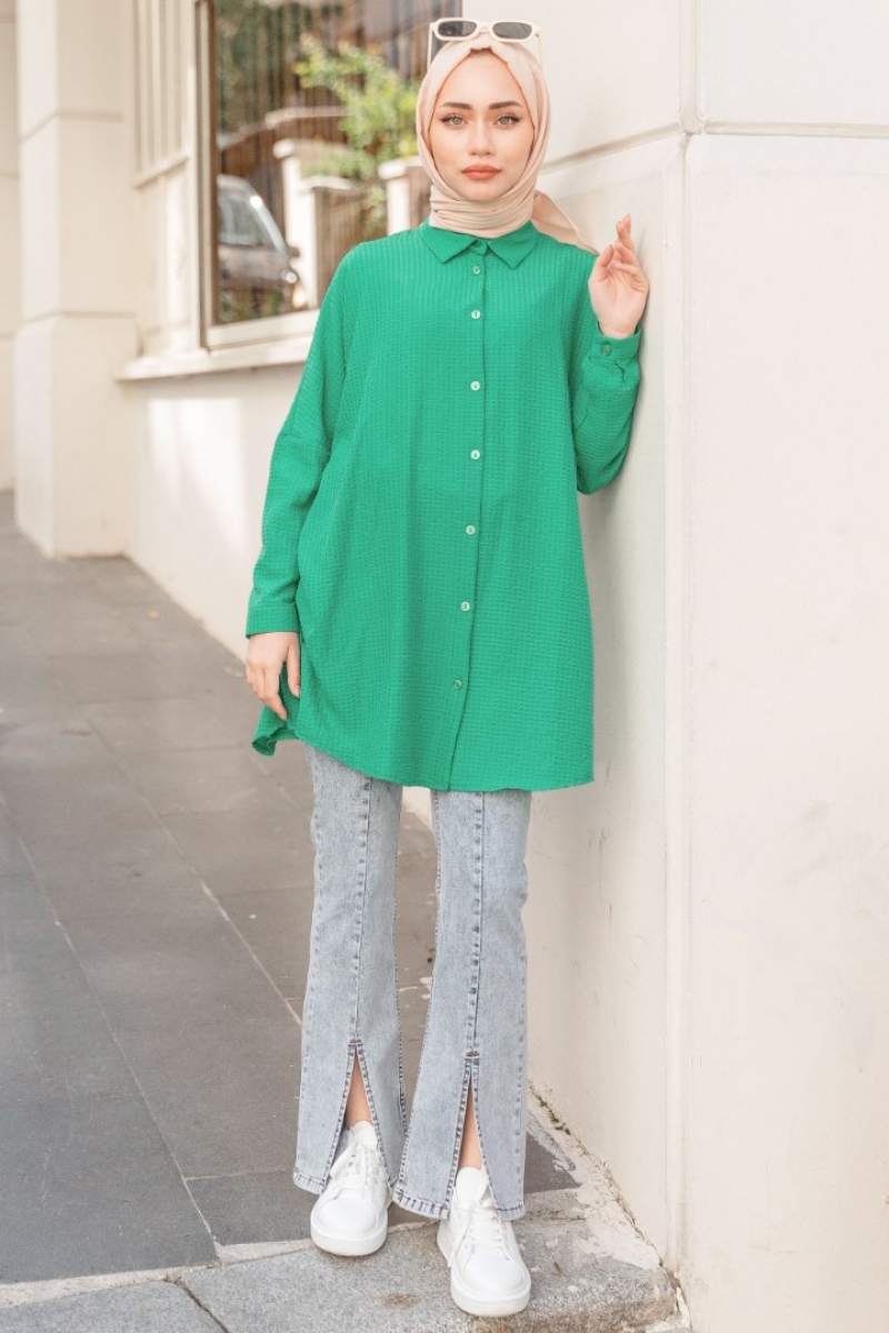 Minia Yeşil Tunik