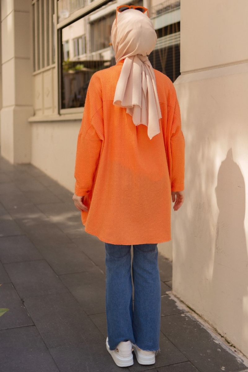 Minia Turuncu Tunik