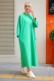 Mishe Yeşil Elbise