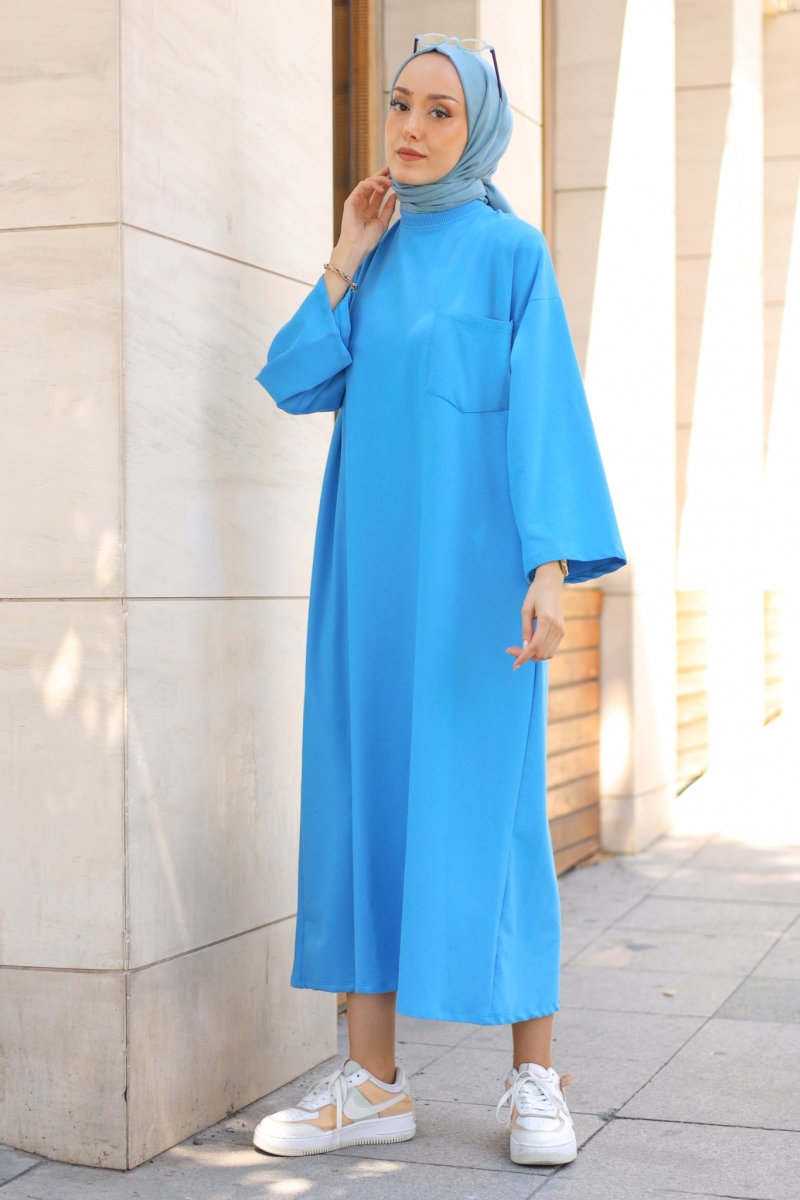 Mishe Mavi Elbise