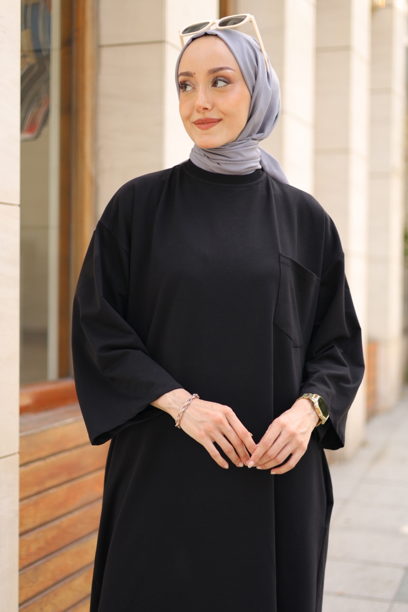Mishe Siyah Elbise