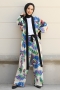 Mitra Siyah Kimono Takım