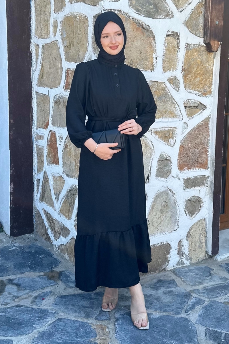 Moly Siyah Elbise