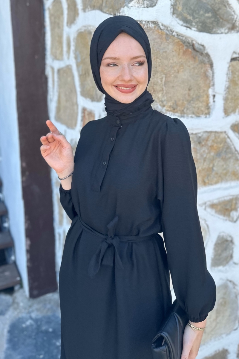 Moly Siyah Elbise