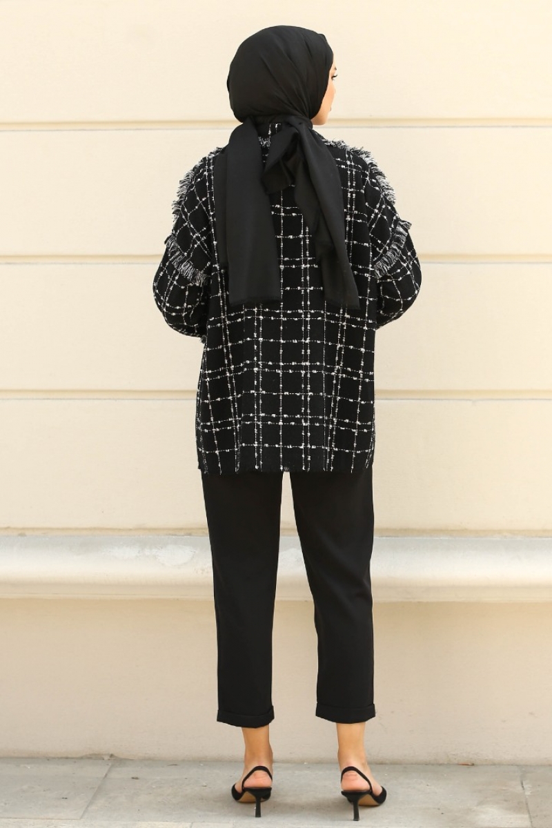 Monaco Siyah Tüvit Ceket