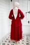 Monica Bordo Şifon Elbise