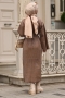Mono Camel Triko Elbise