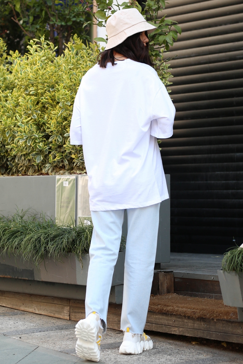 Montana Beyaz T-Shirt