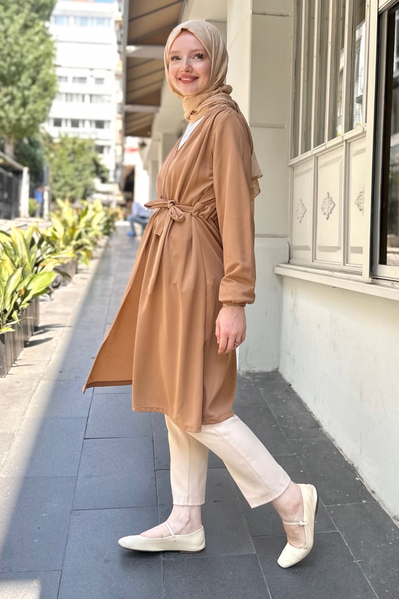 Monty Camel Kimono