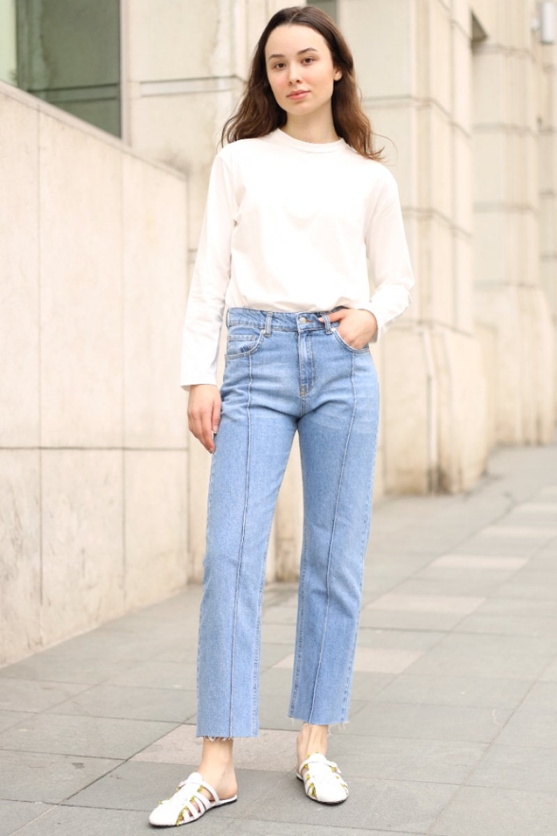 Morena Mavi Pantolon