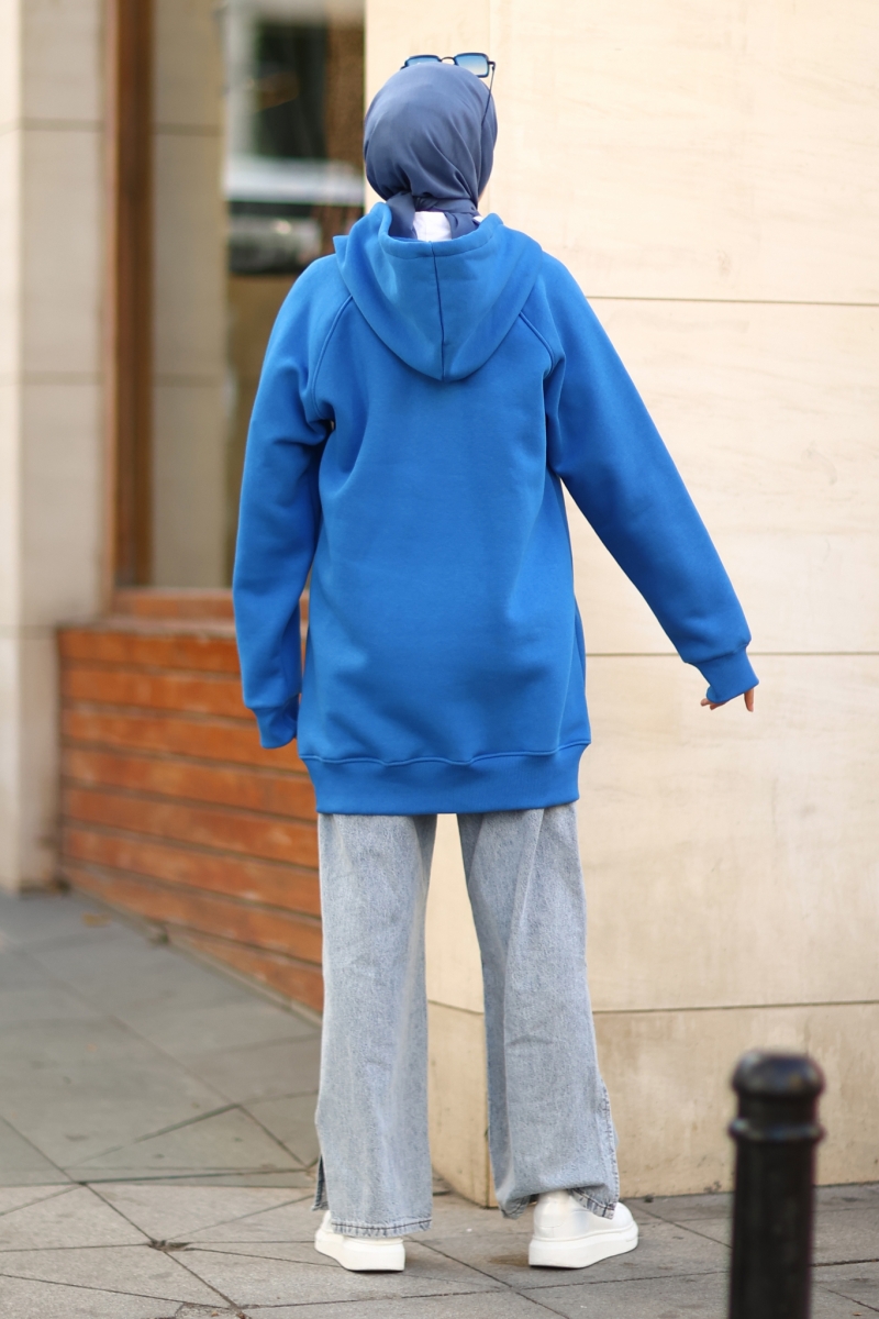 Morgen Saks Mavi Sweat