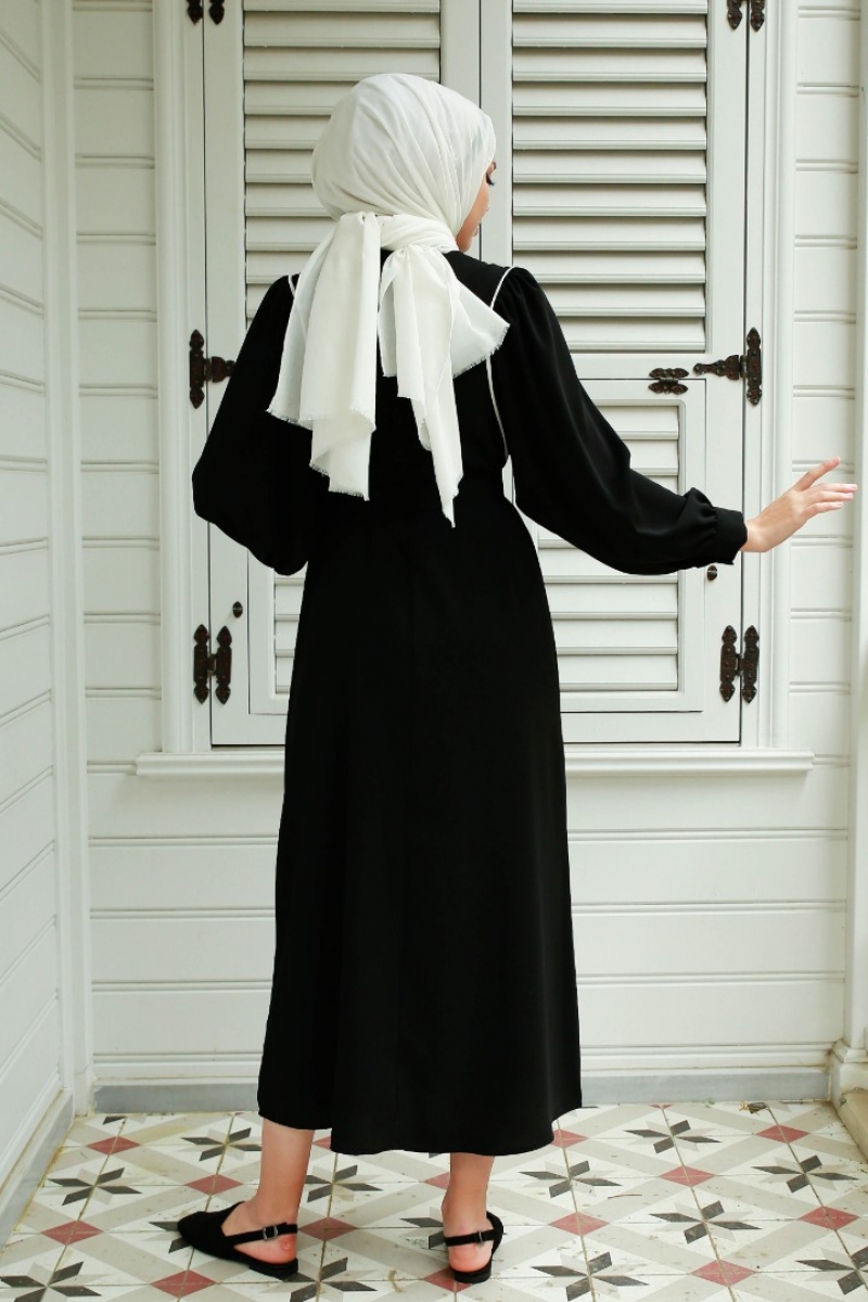 Morilla Siyah Elbise
