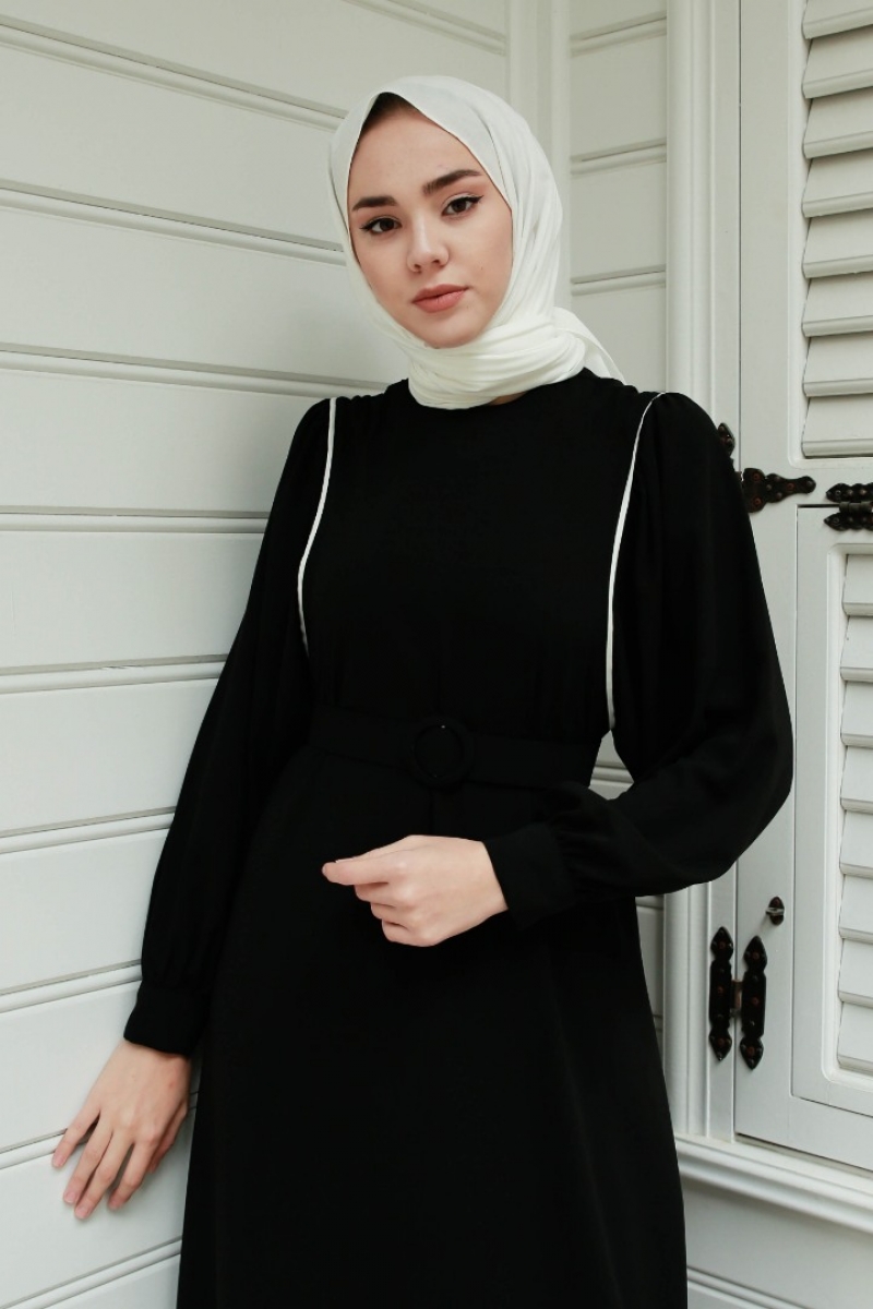 Morilla Siyah Elbise