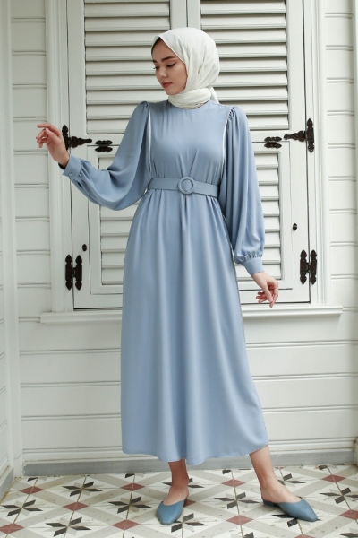 Morilla Mavi Elbise