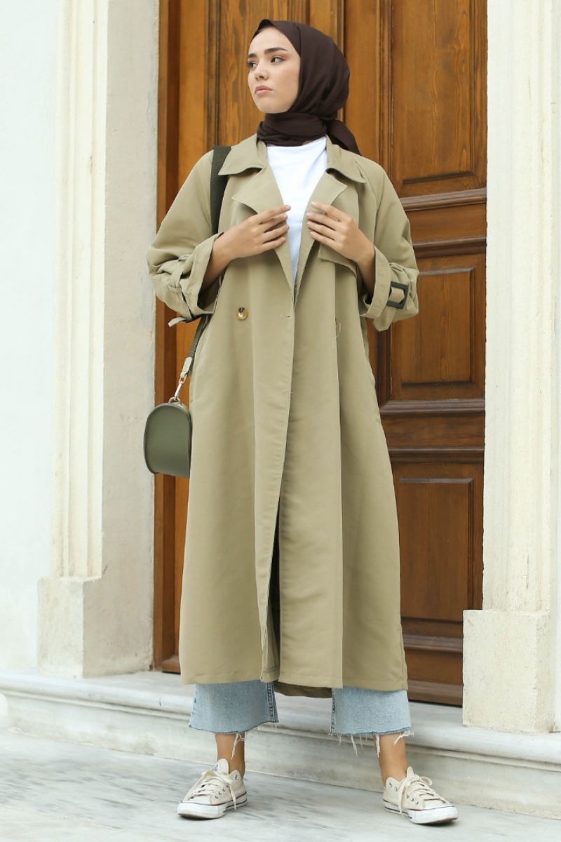 Myron Haki Trençkot