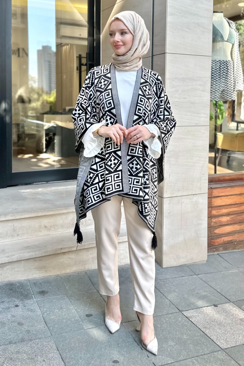 Nadi Siyah Triko Panço