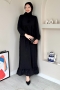 Nail Siyah Elbise