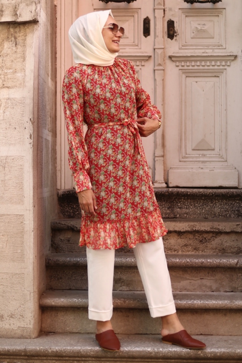 Nancy Kırmızı Kombin