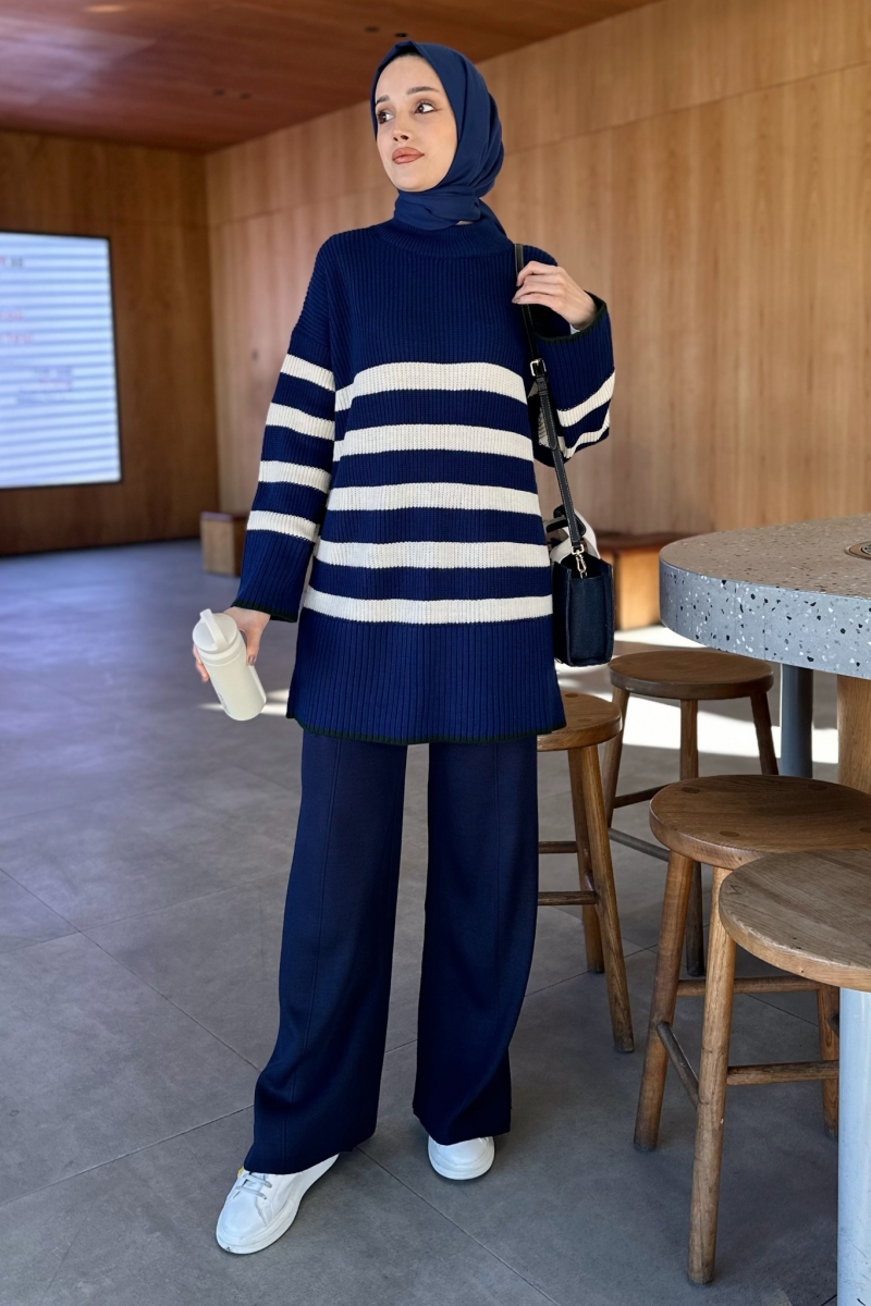 Natur Lacivert Kazak