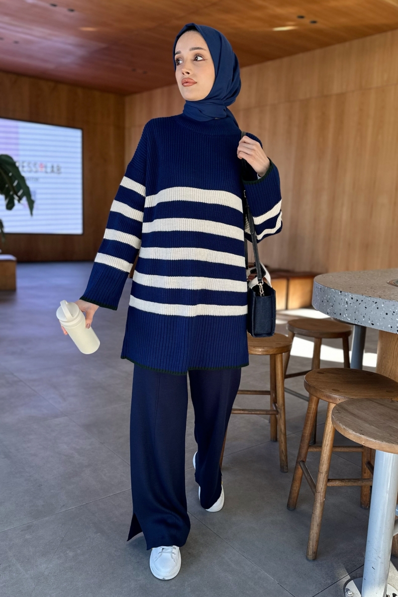 Natur Lacivert Kazak