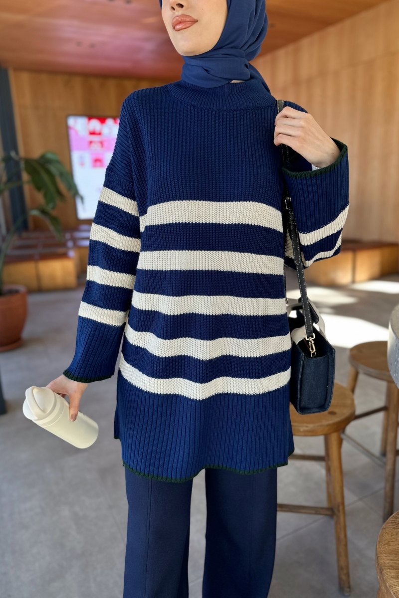 Natur Lacivert Kazak