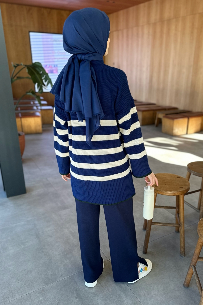 Natur Lacivert Kazak