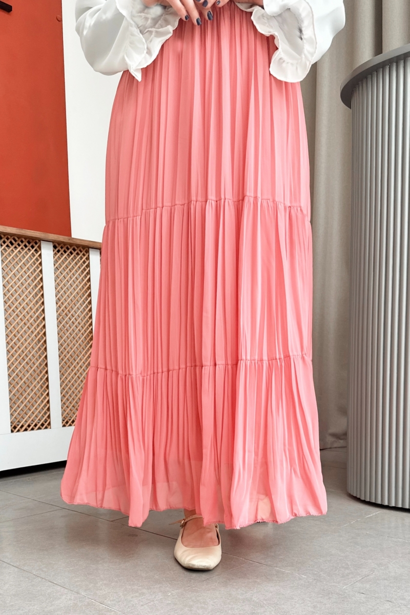 Nefel Açık Pembe Etek