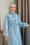 Nelson Mavi Kot Elbise