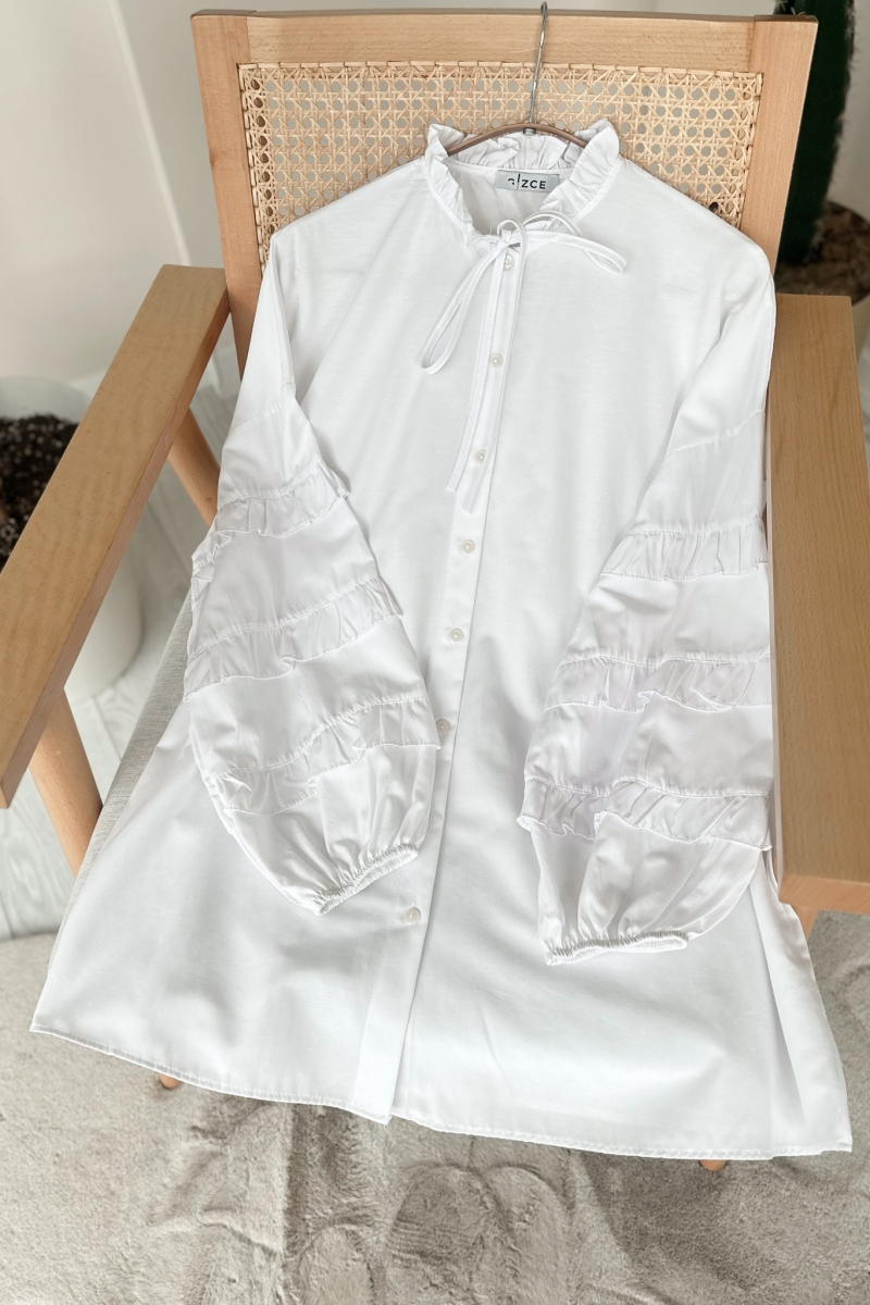 Neol Beyaz Tunik