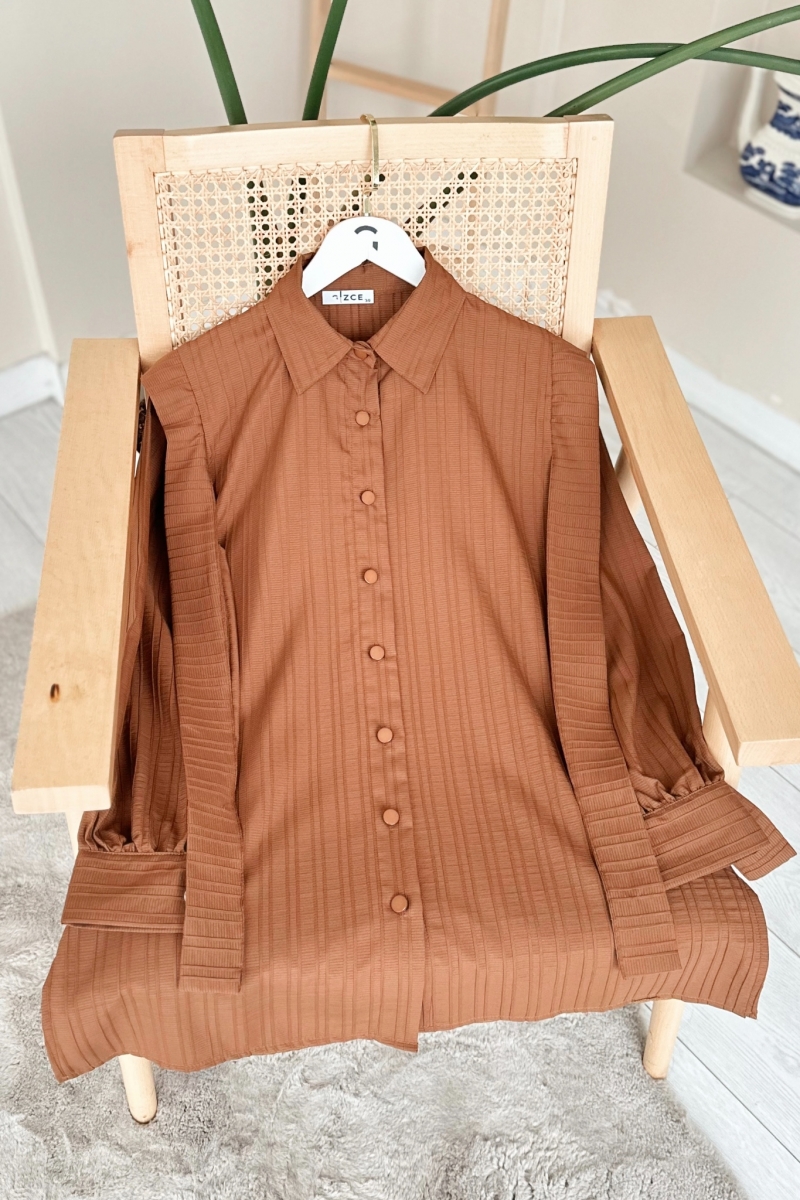 Nigar Kahverengi Tunik