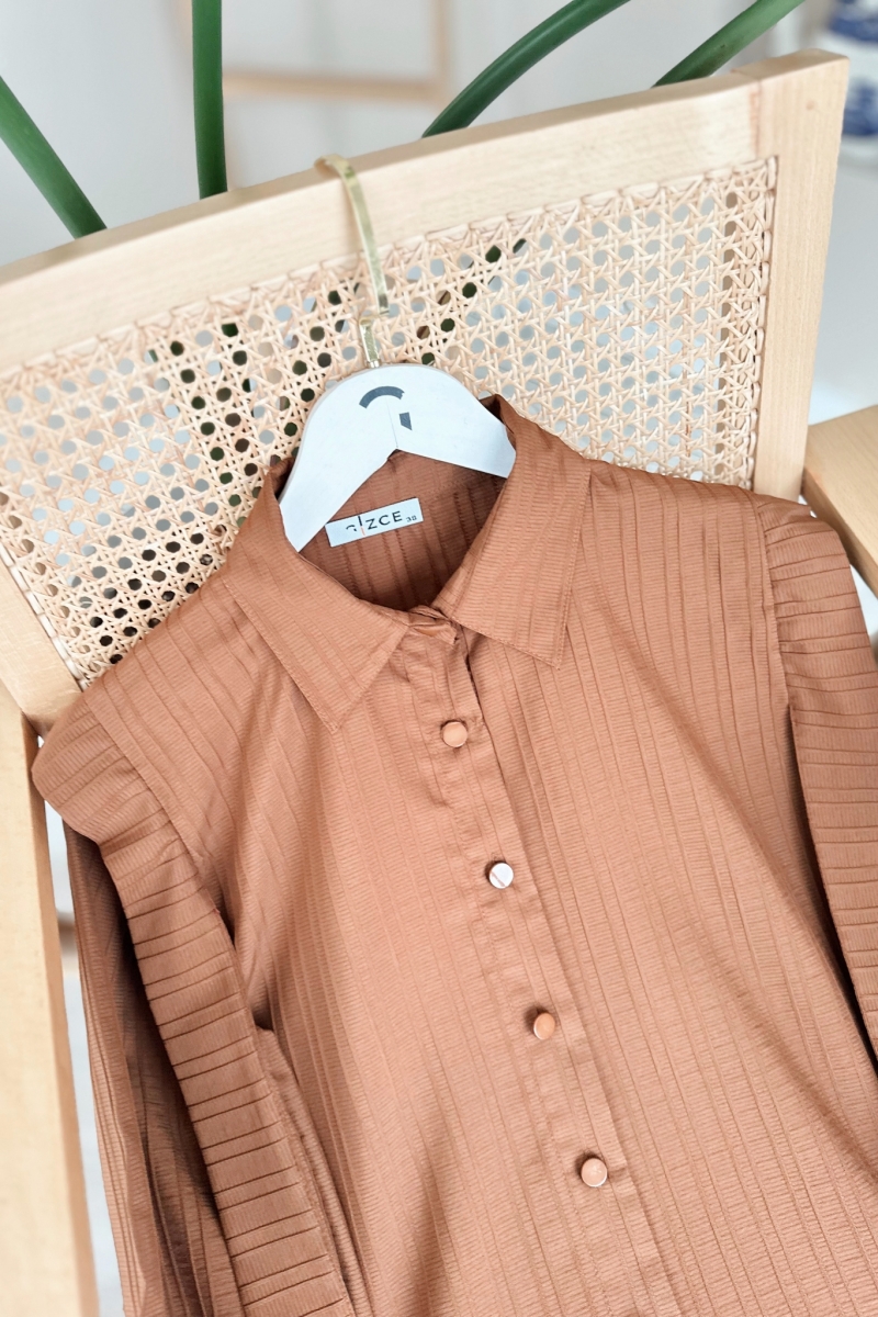 Nigar Kahverengi Tunik