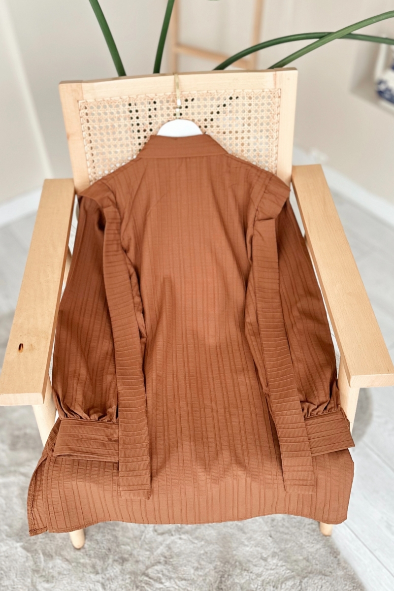 Nigar Kahverengi Tunik