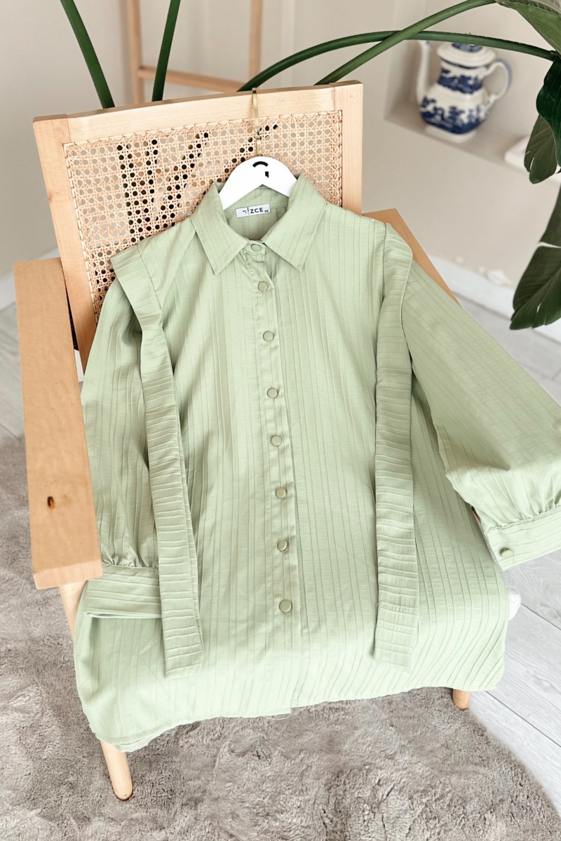 Nigar Mint Yeşili Tunik