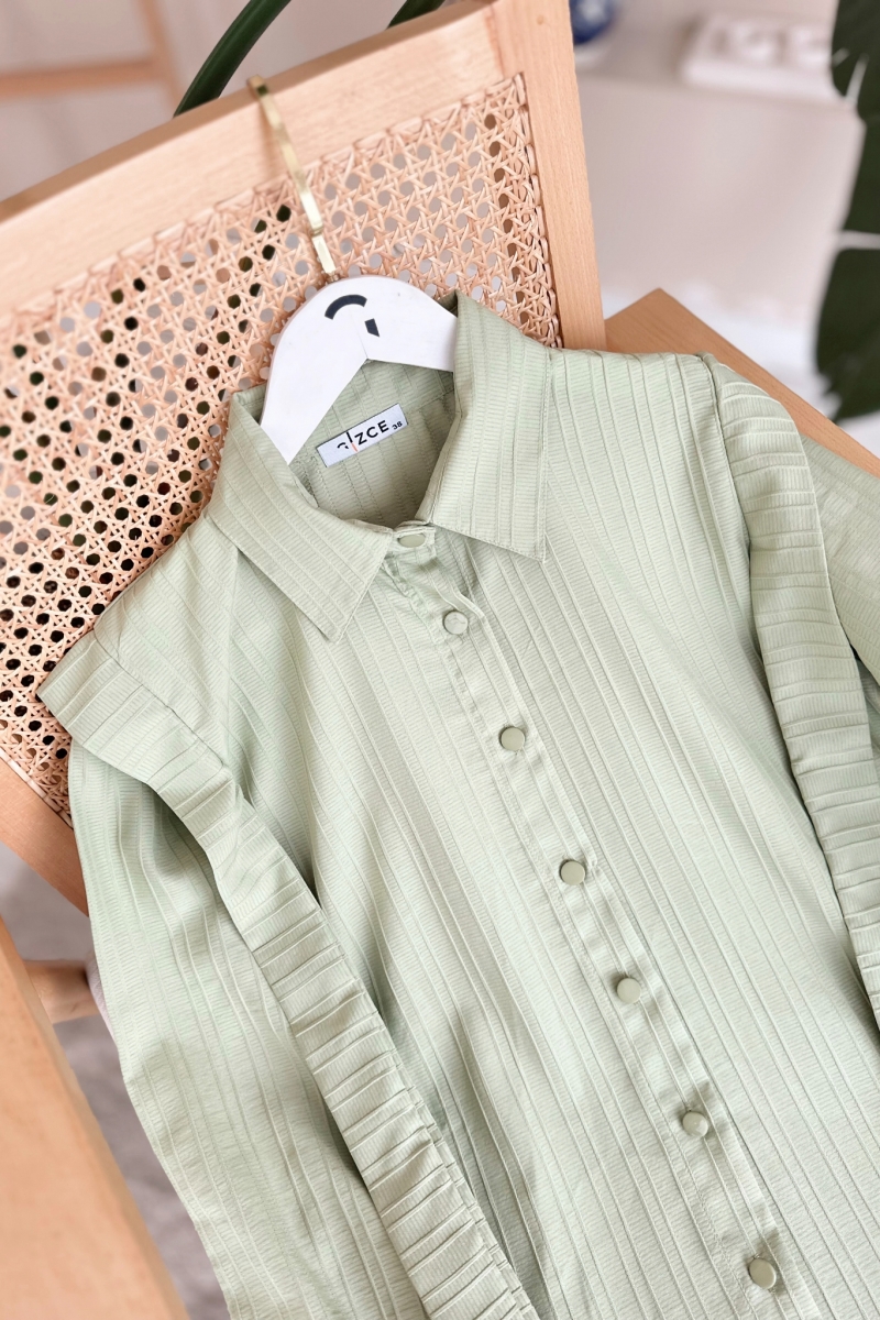 Nigar Mint Yeşili Tunik