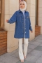 Nikola Mavi Ceket
