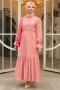 Ninnel Pembe Elbise