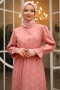 Ninnel Pembe Elbise
